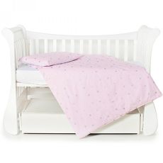 Сменная постель 3 эл. Twins Dolce Insta 3060-DINS-08, pink, розовый